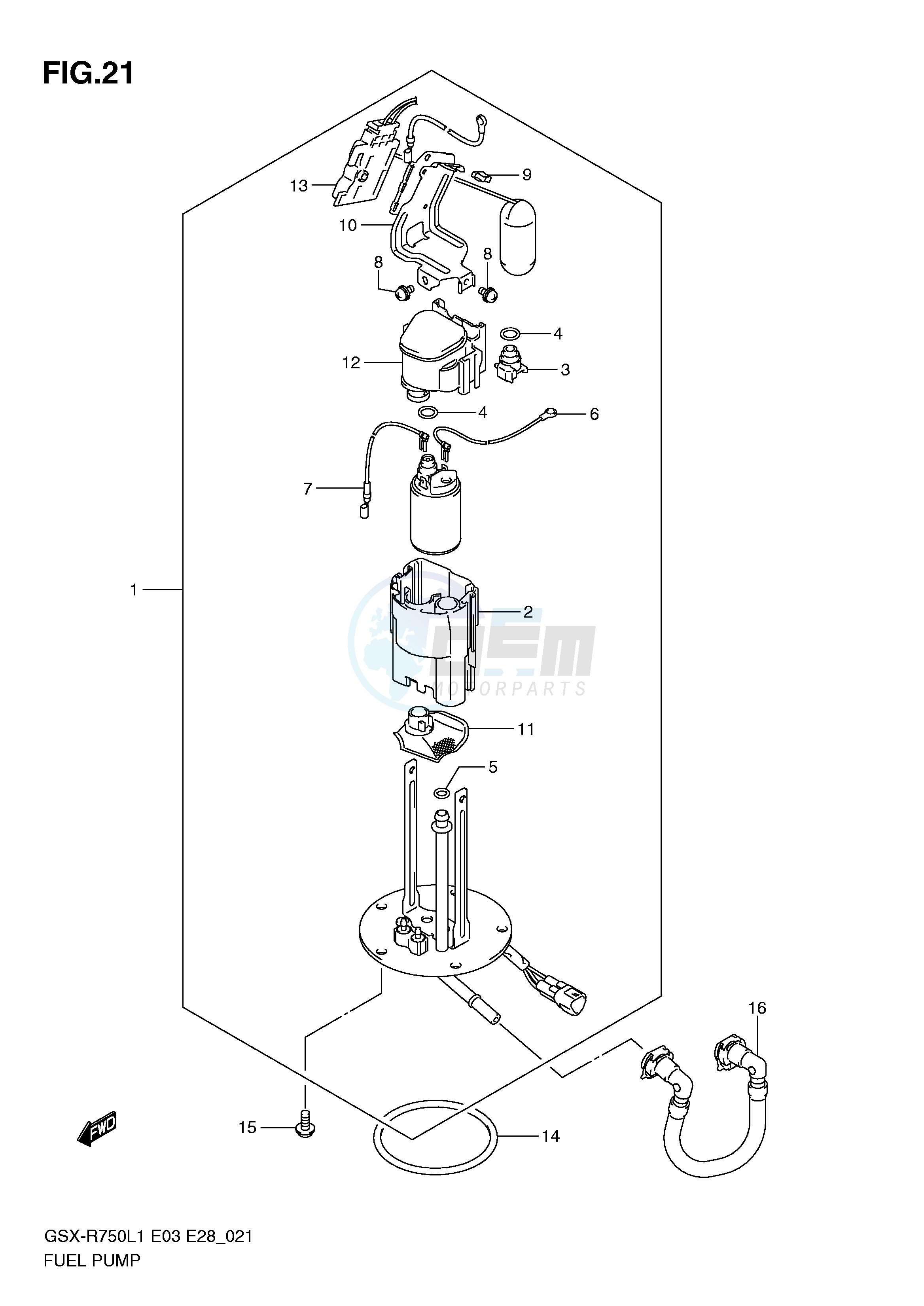 FUEL PUMP blueprint