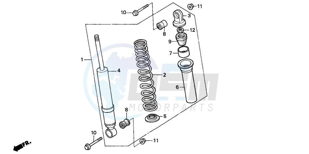 FRONT CUSHION blueprint