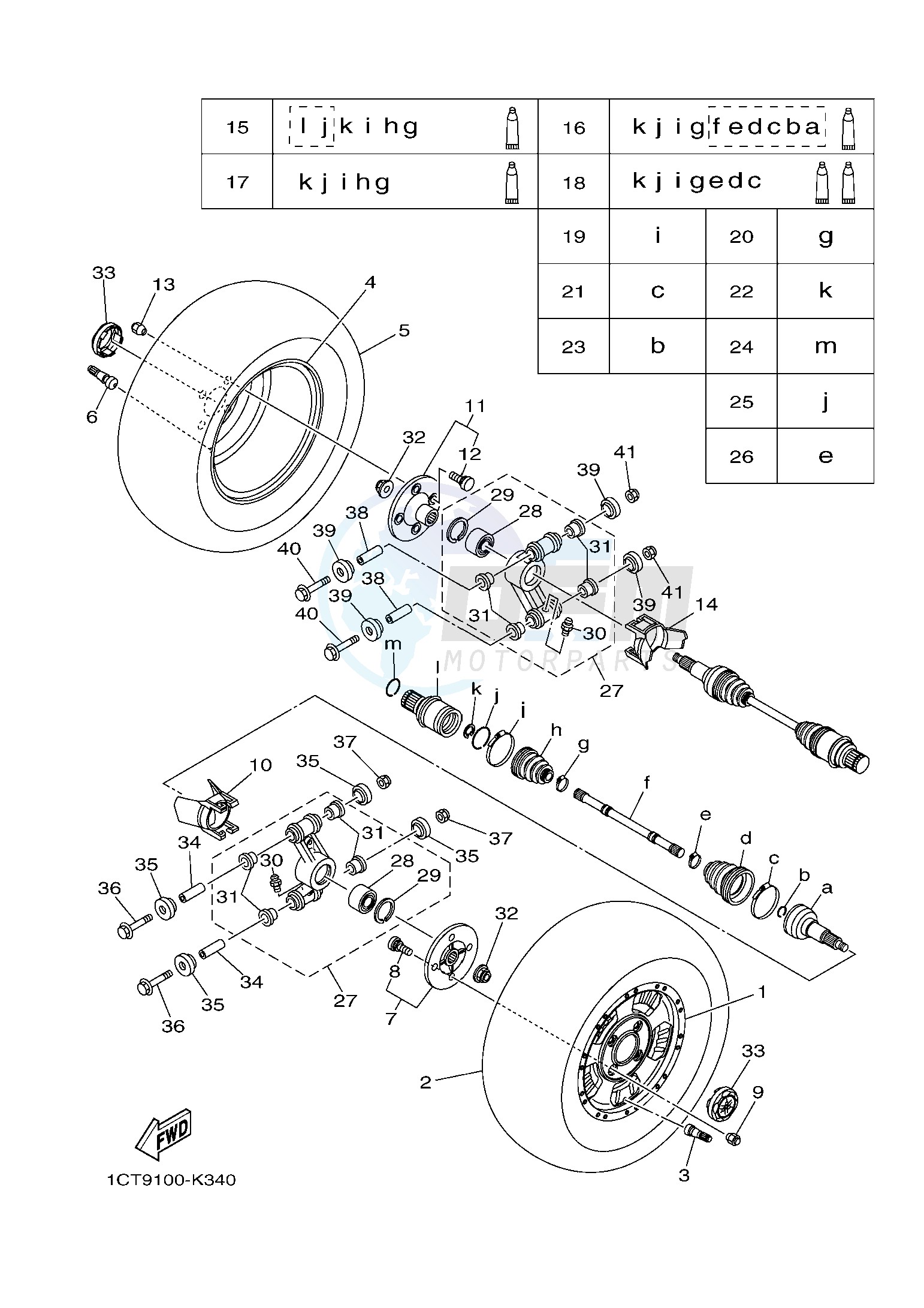 REAR WHEEL blueprint