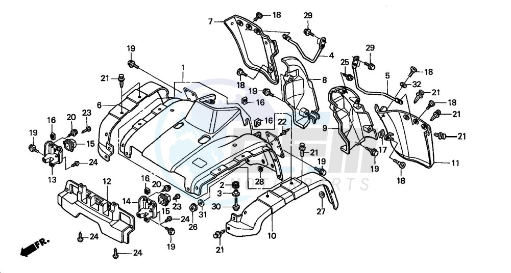 FRONT FENDER (S) image