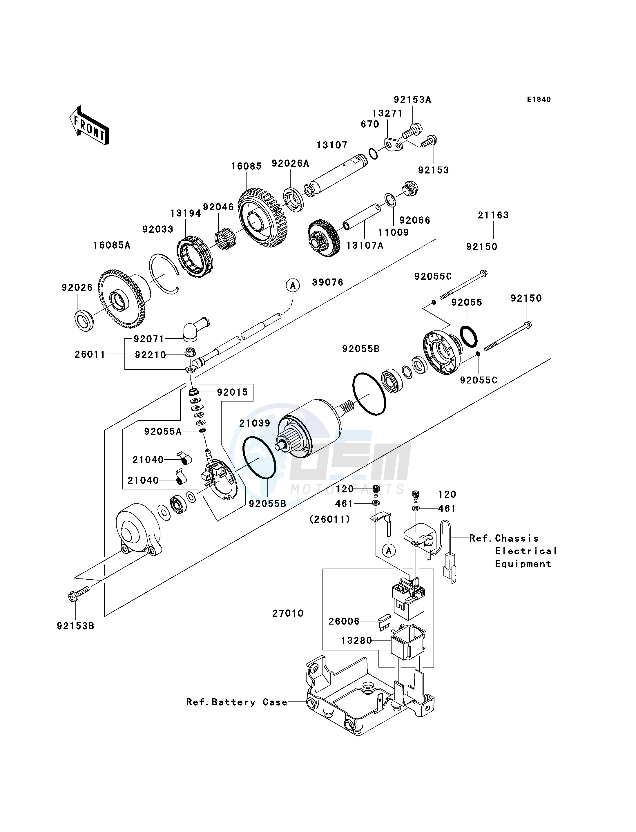 STARTER MOTOR image