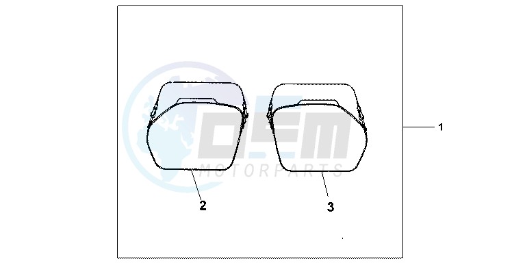 33/ 35L PANNIER INNER BAG SET image