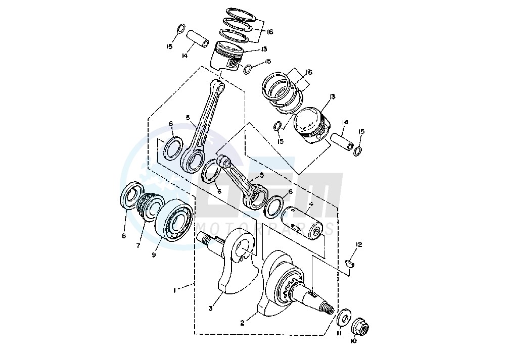 CRANKSHAFT PISTON image