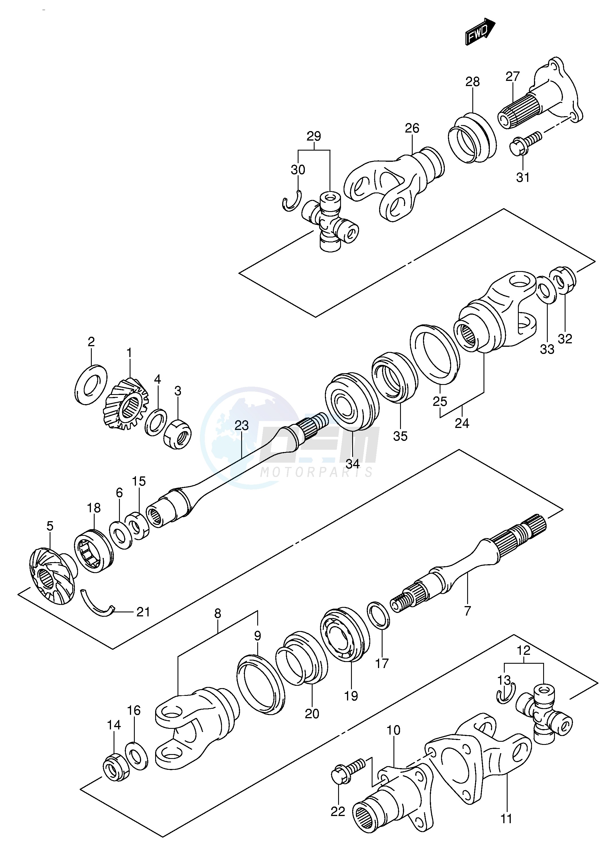 SECONDARY DRIVE image