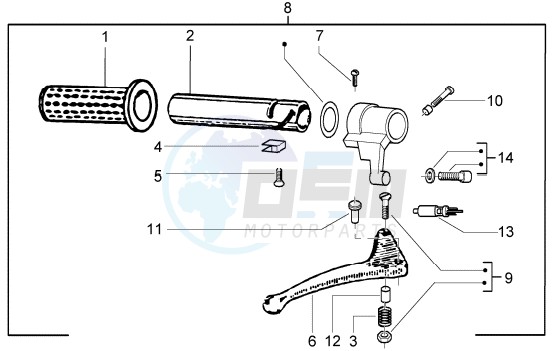 Throttle twist grip image