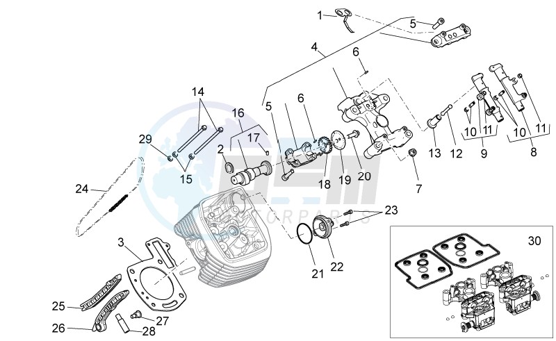 LH cylinder timing system I image