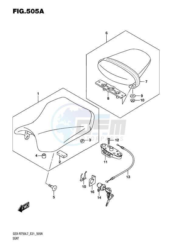 SEAT blueprint