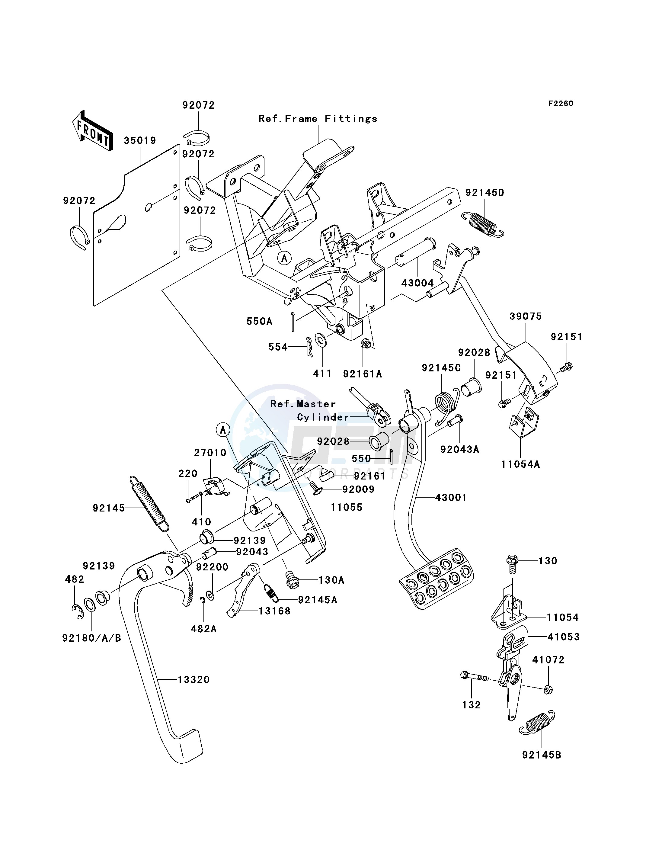 BRAKE PEDAL_THROTTLE LEVER image