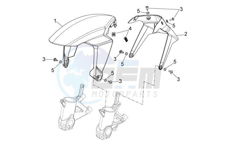 Front body - Front mudguard image