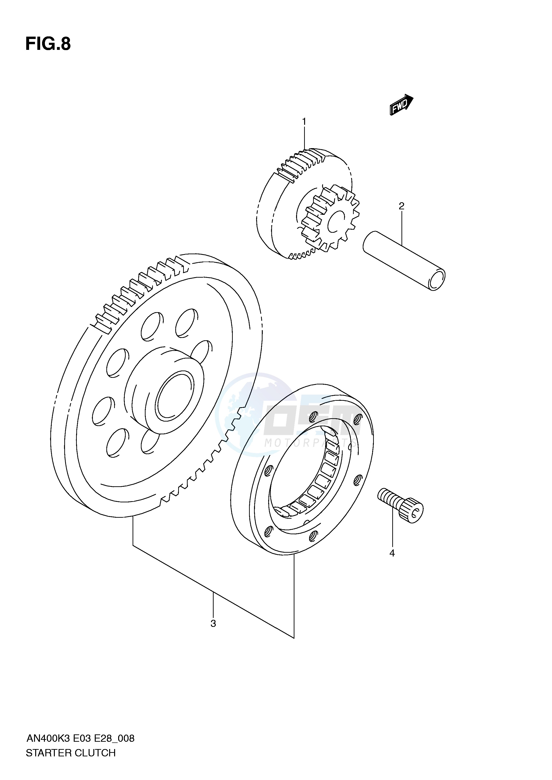 STARTER CLUTCH image