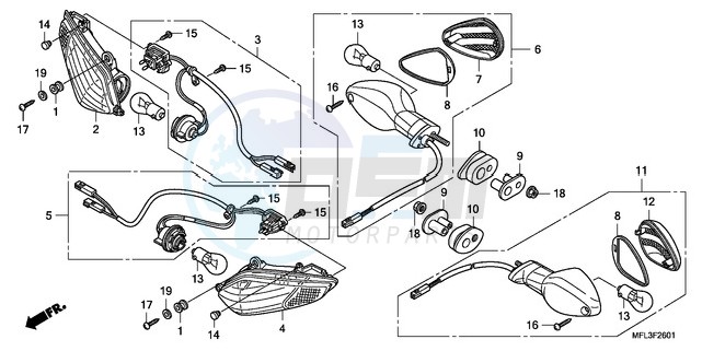 WINKER (CBR1000RR9,A/RA9, A) image