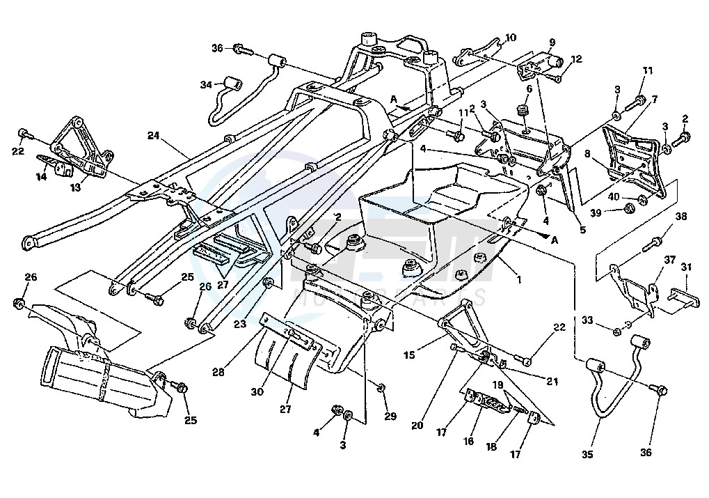 REAR FRAME blueprint