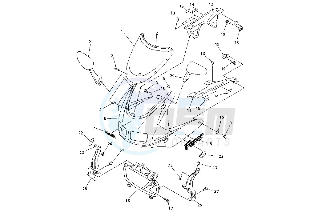 COWLING FZS600 image