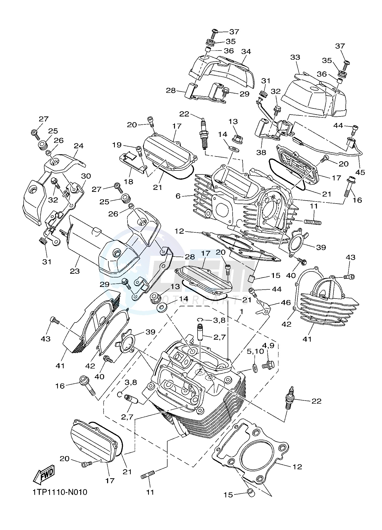 CYLINDER HEAD image