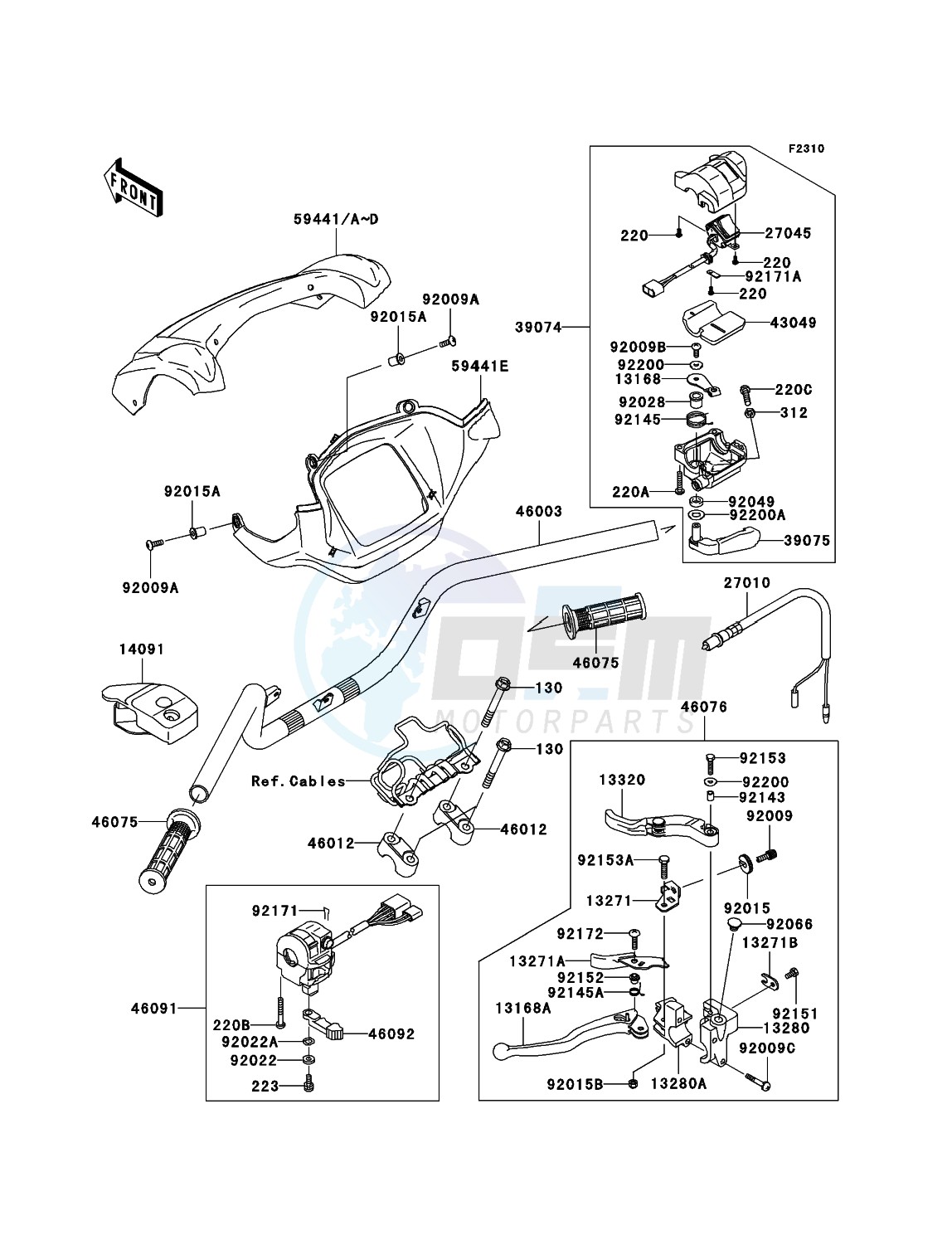 Handlebar blueprint