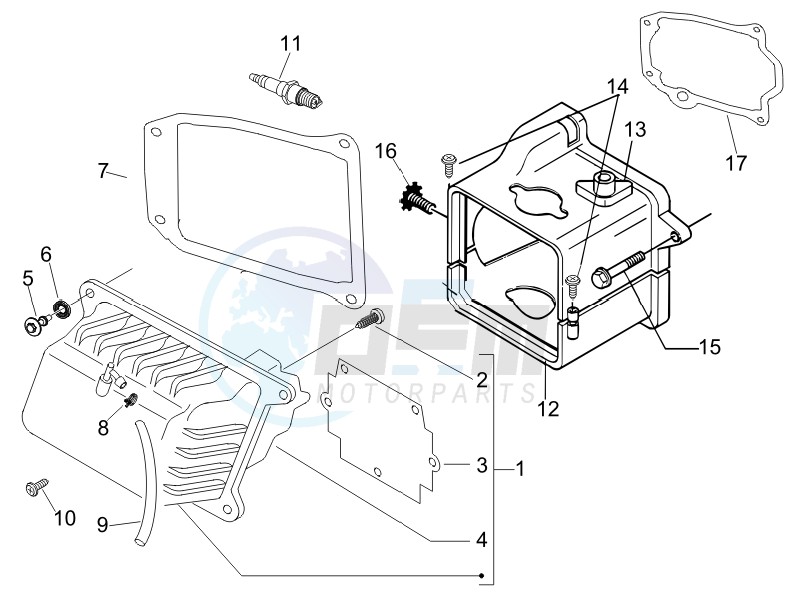 Cylinder head cover image