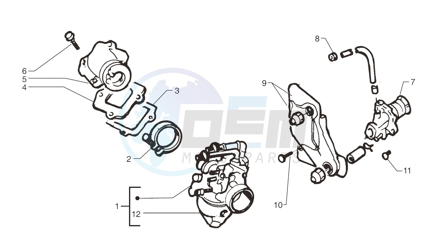 Oil pump - Carburettor image