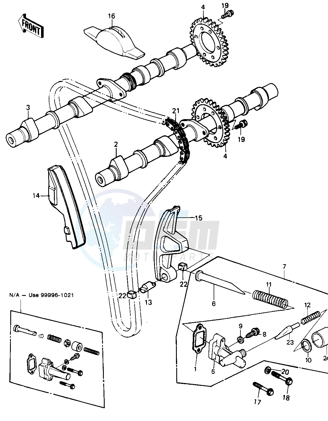 CAMSHAFTS_CHAIN_TENSIONER -- 80 KZY 50-E1- - image