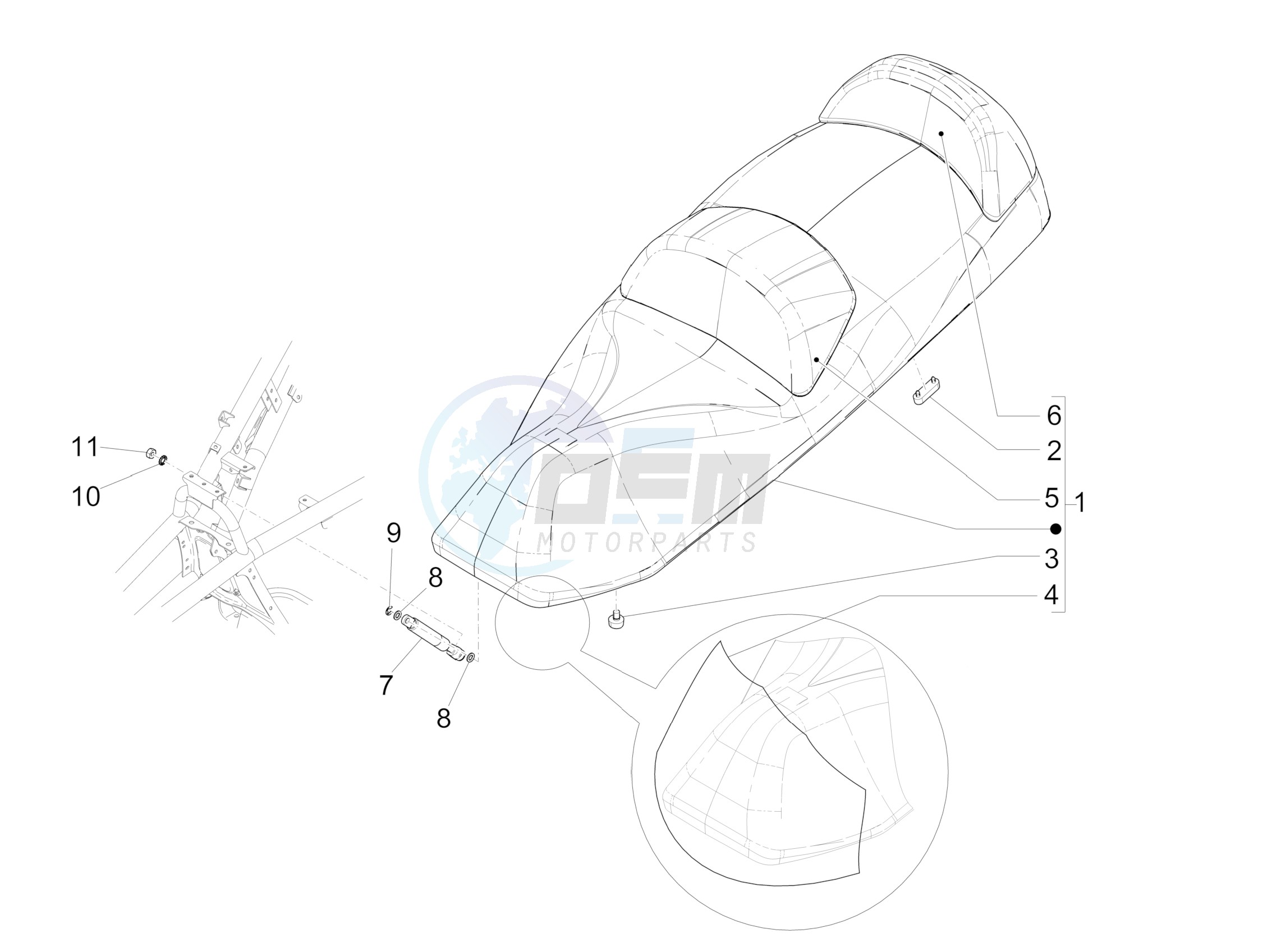 Saddle/seats image