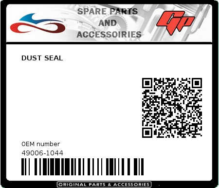Product image:  - 49006-1044 - DUST SEAL  0