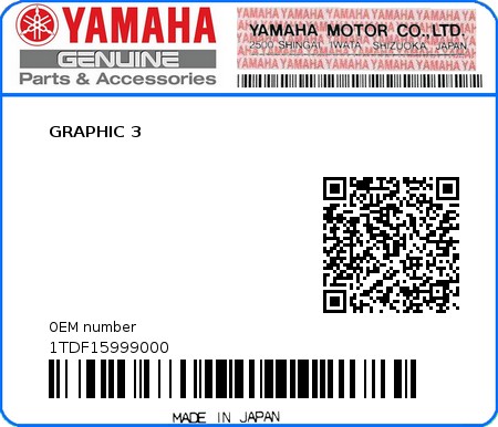 Product image: Yamaha - 1TDF15999000 - GRAPHIC 3  0