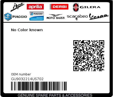Product image: Moto Guzzi - GU9032214US702 - No Color known  0