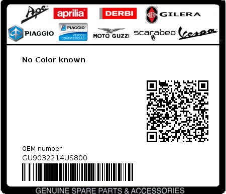 Product image: Moto Guzzi - GU9032214US800 - No Color known  0