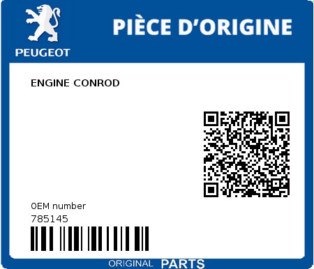 Product image: Peugeot - 785145 - ENGINE CONROD  0