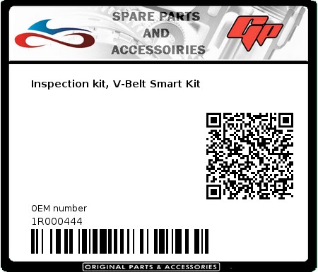 Product image: Derbi - 1R000444 - Inspection kit, V-Belt Smart Kit  0