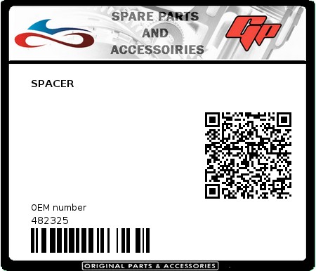 Product image: Derbi - 482325 - SPACER   0