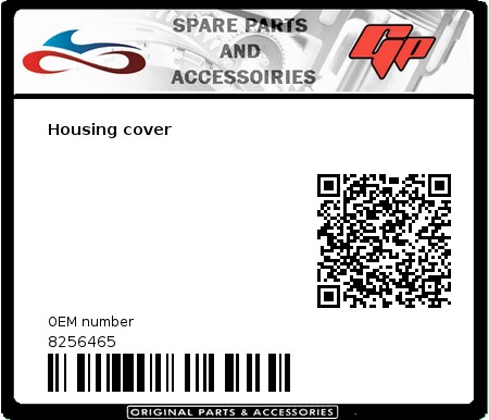 Product image: Derbi - 8256465 - Housing cover  0