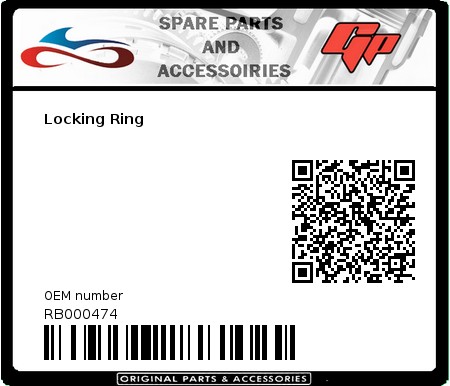 Product image: Derbi - RB000474 - Locking Ring  0