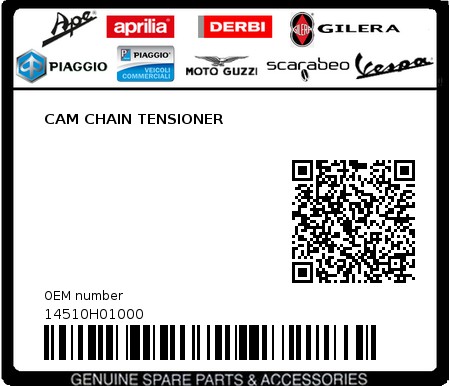 Product image: Sym - 14510H01000 - CAM CHAIN TENSIONER  0