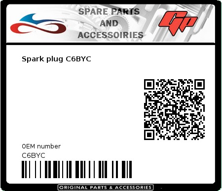 Product image: Champion - C6BYC - Spark plug C6BYC  
