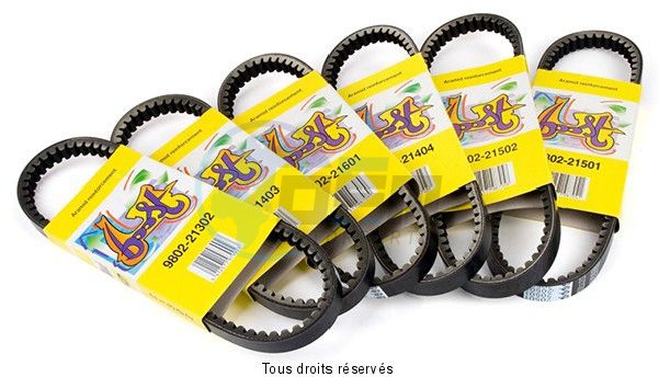 Product image: Boost + - COU31705 - Transmission Belt Scooter Reinforced 743 x 20 x 30    0