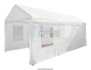 Product image: Sifam - BARNUM11 - Tent 3x6m White Structure Steel Ø37mm Cover:  polyester : 180gr/m2 