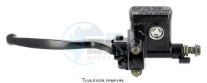 Product image: Sifam - MFG100 - Brake pump Right. Mounting diameter Ø22 - Piston Ø14mm with Lever, Screw Banjo, and joints 