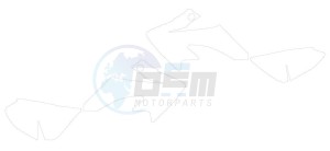Product image: Swaps - KDPHD1 - Cover protection kit transparent - HONDA CR-F 50 