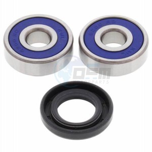 Product image: All Balls - 25-1159 - Wheel bearing kit front side with dust seal YAMAHA PW 50 1984-2002 