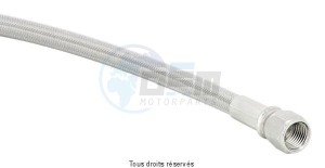 Product image: Goodridge - GDB950C - Hose 950mm - Brake, Pre pressed with transparent lining   