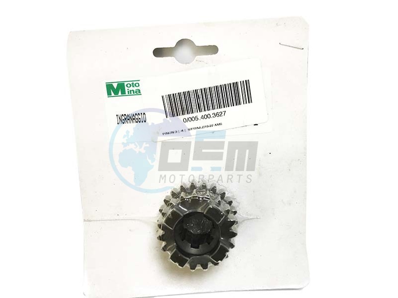Product image: Rieju - 0/005.400.3627 - GEARWHEEL 3rd AND 4th ON PRIMARY  0