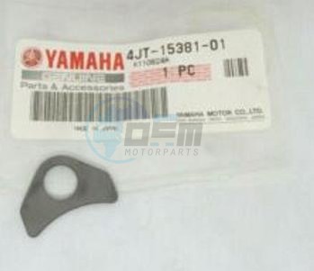 Product image: Yamaha - 4JT153810100 - PLATE, BEARING COVER  0