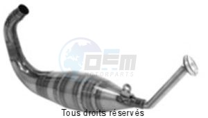 Product image: Giannelli - 53503HF - Exhaust Collector RS 125 94/07  TUONO 125 2004  CEE E13 Without Damper 