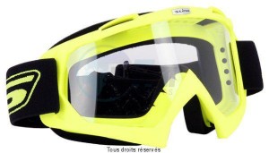 Product image: S-Line - GOGGLECROS26 - Cross Goggles ECO Yellow Fluo Bandeau Black   