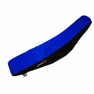 Product image: Crossx - M1010-2BLB - Saddle Cover TM MX-EN 125 250 450  530 2003-2007 TOP BLUE- SIDE BLACK (M-2BLB) 