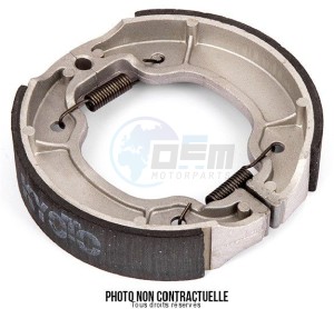 Product image: Sifam - KB314 - Brake Shoes Ø119 X L 22mm   