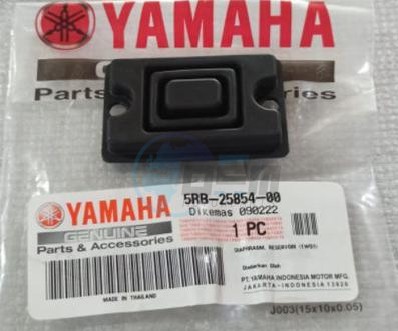 Product image: Yamaha - 5RB258540000 - DIAPHRAGM, RESERVOIR  0