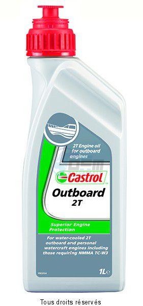 Product image: Castrol - CAST151A16 - Oil 2T Outboard 1L - Oil Mineral Hors-Bord  0