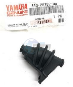 Product image: Yamaha - 583263520000 - COVER, DECOMPRESSION WIRE  0