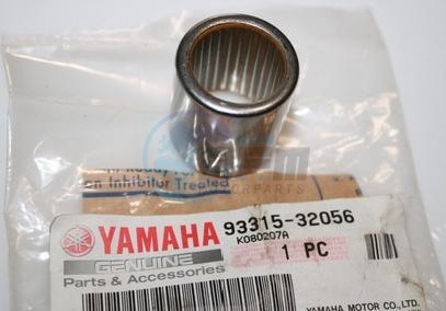 Product image: Yamaha - 933153205600 - BEARING, CYLINDRICAL(4BF)  0